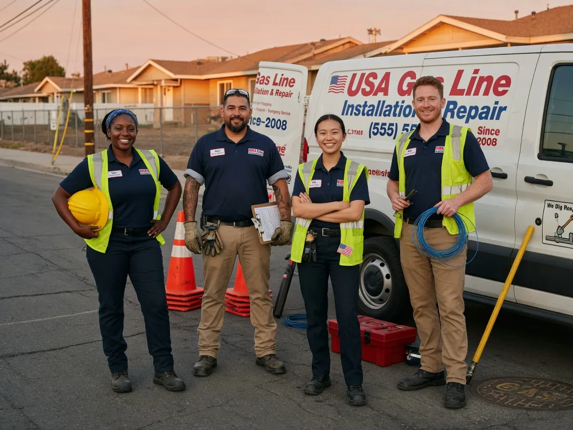 Gas Line Installation company in Acampo, CA